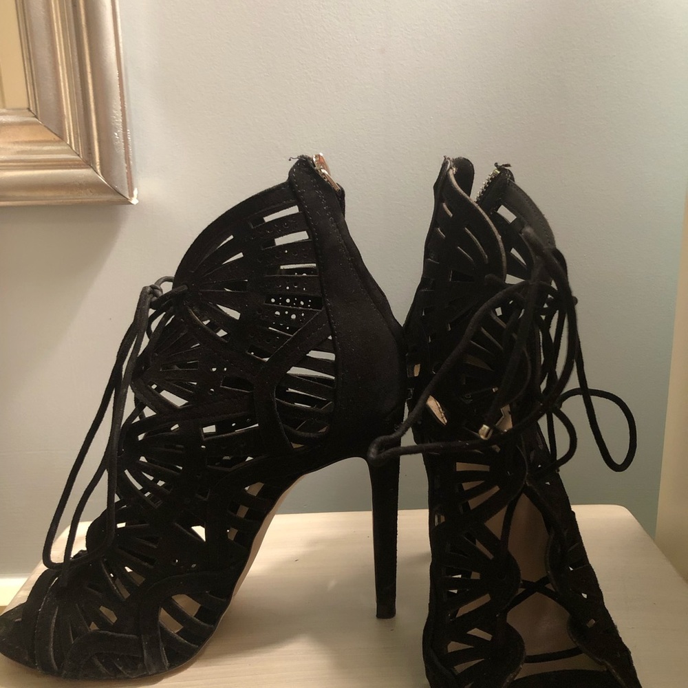 Zara Lace Up Heels